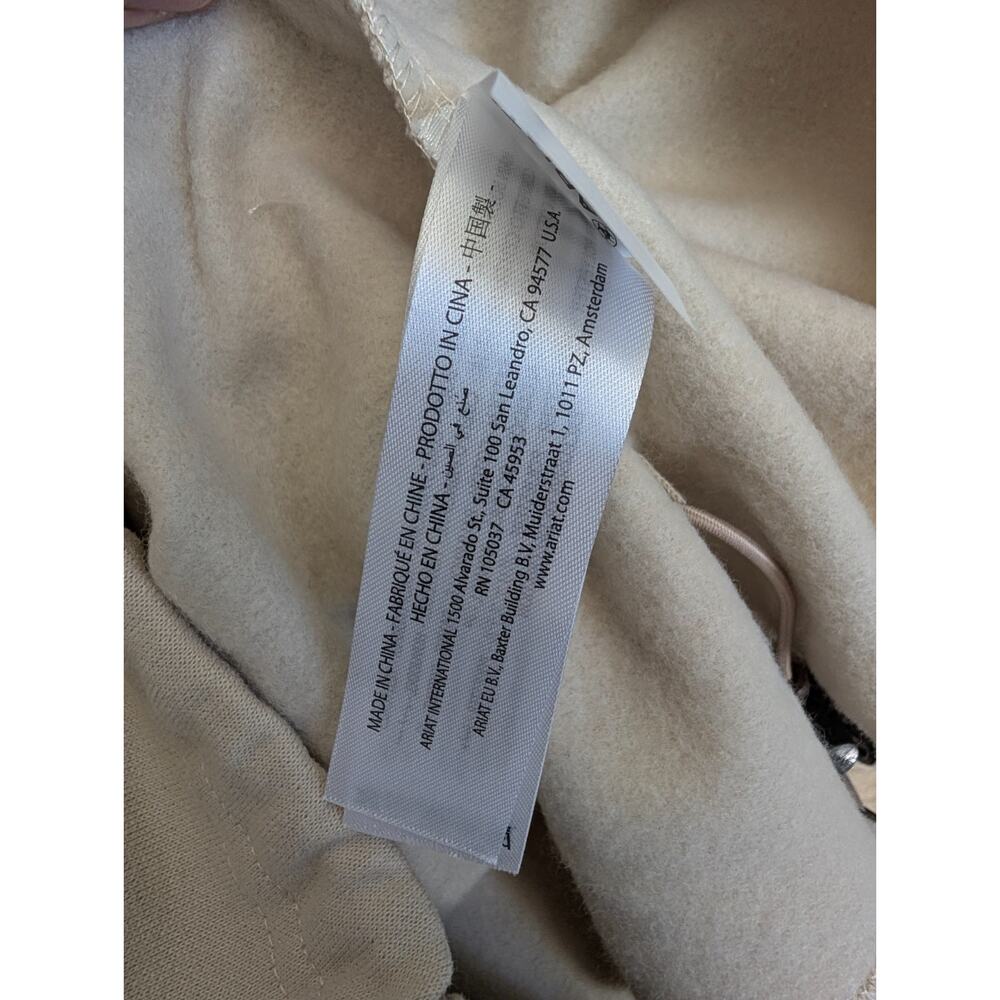 NWT Ariat x Sendero Essential Yeehaw Hoodie Womens XL Beige Long Sleeve Pullover - Picture 4 of 6